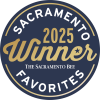 Sacramento Favorites award badge